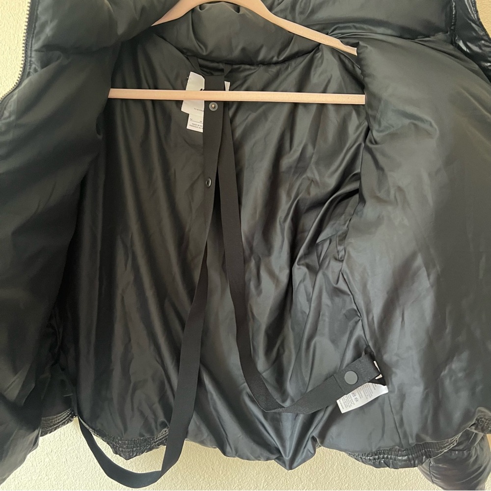 Nike Black Puffer Jacket Medium - image 4